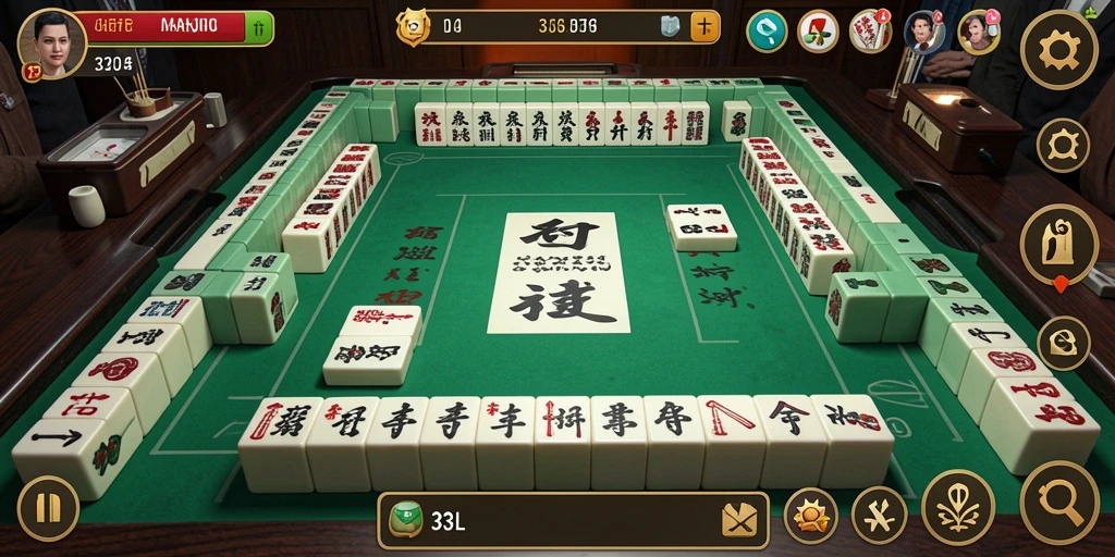 Tampilan screenshot permainan 33L yang menampilkan aksi Mahjong yang menantang.
