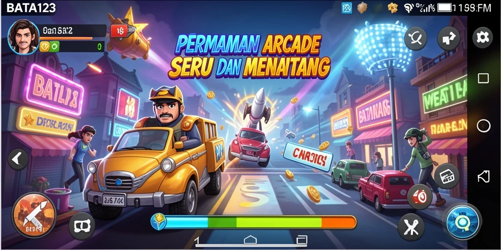 Tampilan menawan dari gameplay BATA123 yang menyenangkan.