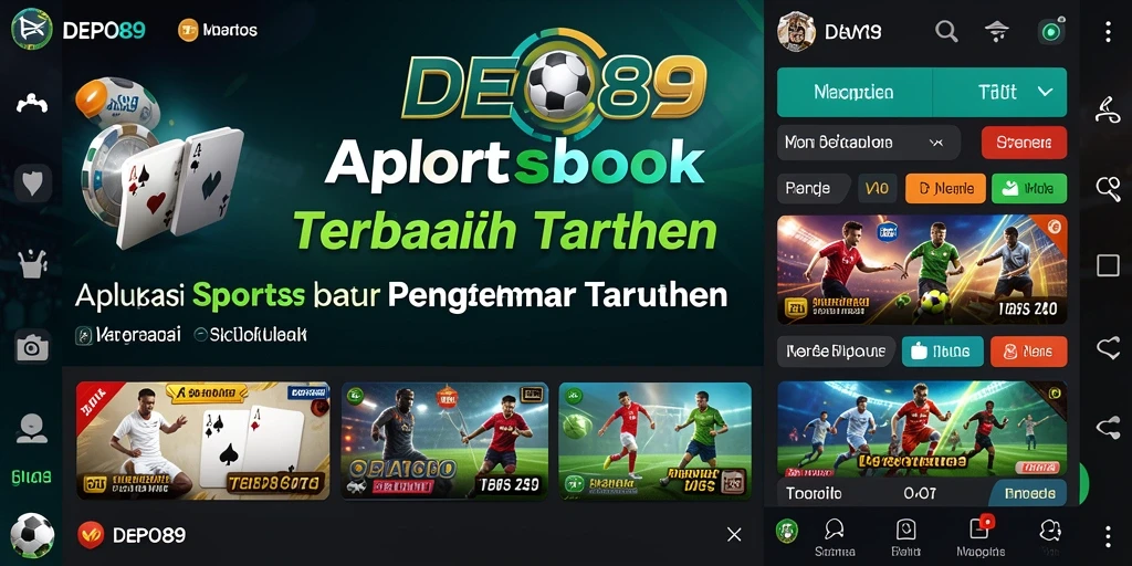Tampilan gameplay menarik dari aplikasi Sportsbook DEPO89.