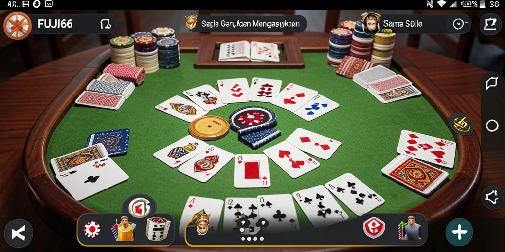 Tampilan gameplay FUJI66 yang seru dengan banyak pemain aktif.