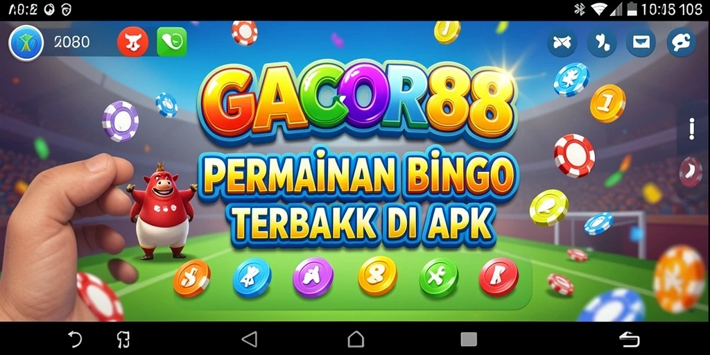 Tampilan gameplay menarik di GACOR88 dengan suasana Bingo yang meriah.