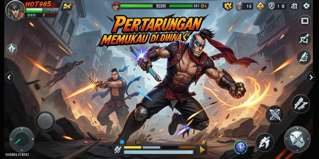 Gameplay seru yang penuh aksi dan tantangan.