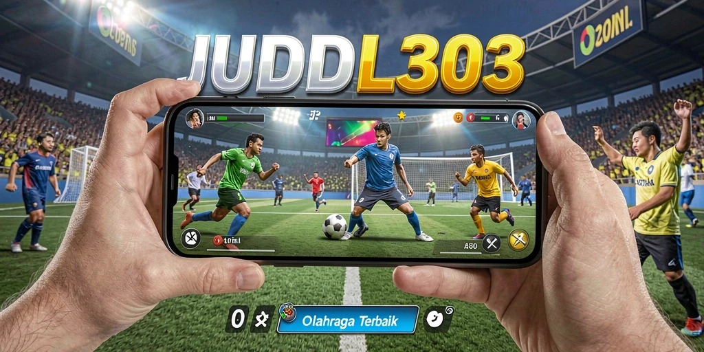 Screenshot utama JUDOL303 menampilkan momen kompetisi seru di arena olahraga.