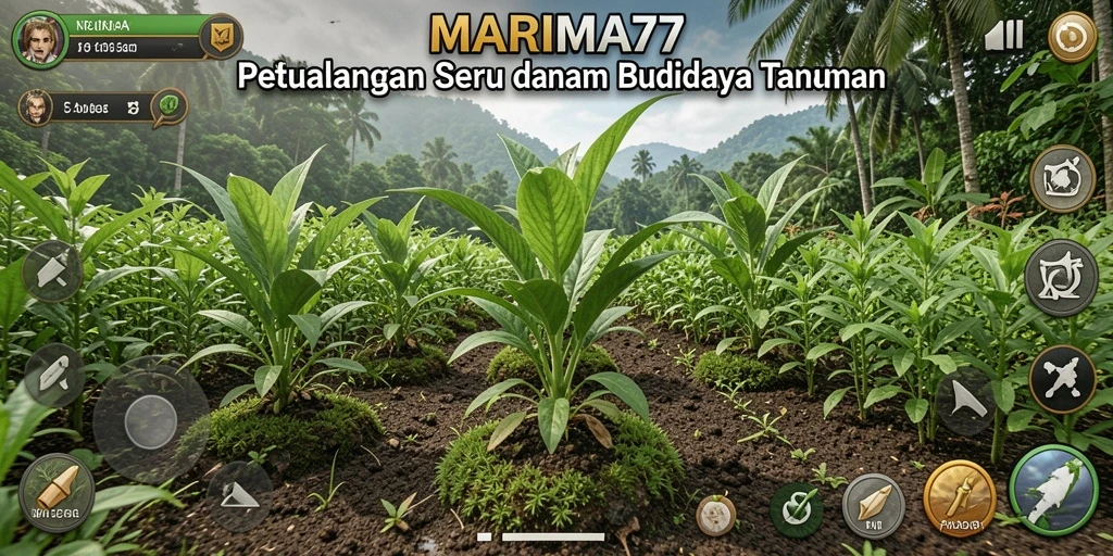 Tampilan gameplay menarik dari MARIMA77 dalam bertani.