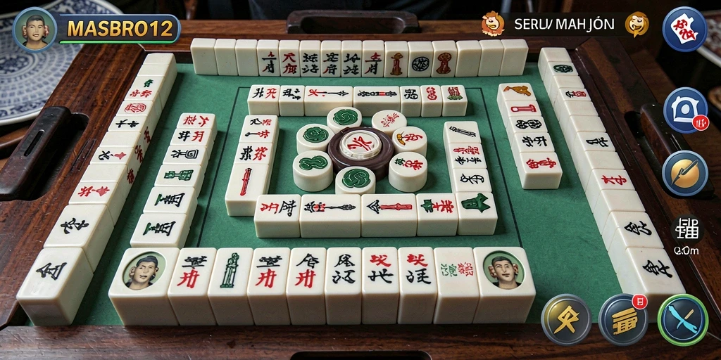 Tampilan gameplay seru dari MASBRO12 yang menantang pemain.