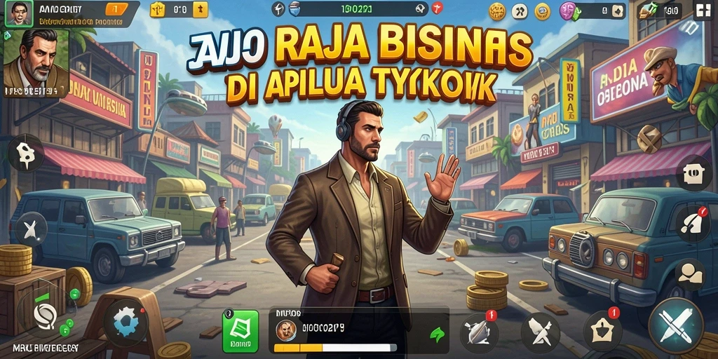 Screenshot MPO2121 menampilkan pemain sedang mengelola bisnis dengan strategi cermat.