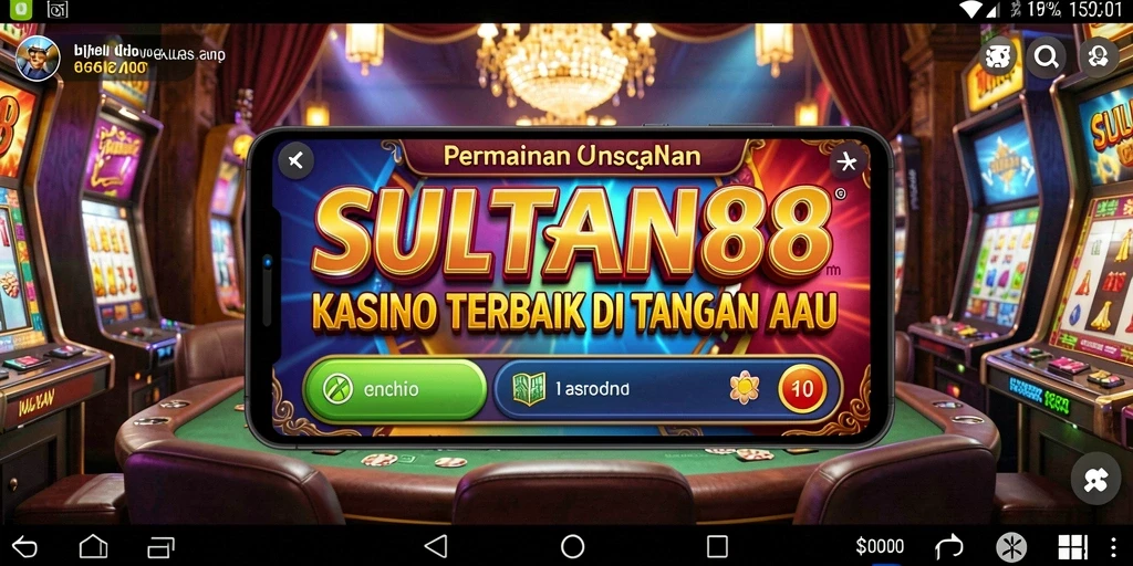 Tampilan permainan kasino yang menakjubkan di SULTAN88.