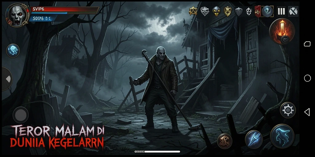 Tampilan menyeramkan dengan gameplay Horror yang mendebarkan.