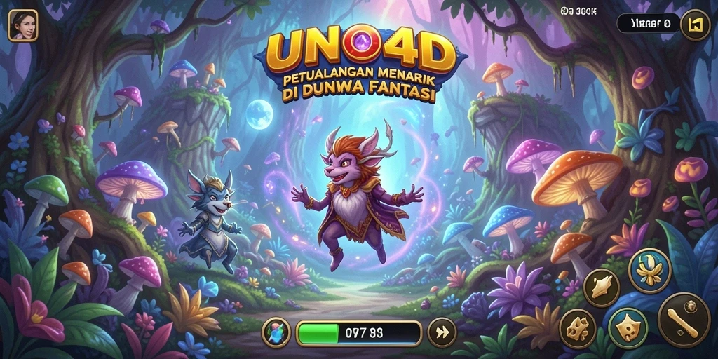 Tangkapan layar gameplay <strong>UNO4D</strong> yang menampilkan petualangan seru dan grafis menakjubkan.
