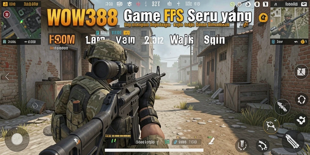 Tampilan gameplay WOW388 yang intens dan menarik.